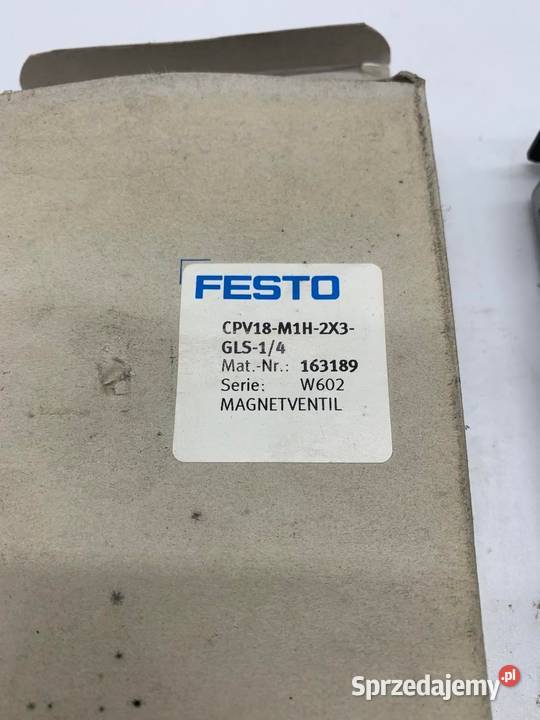 Festo CPV18M1H2X3GLS14 163189 Elektrozawór Pozostałe