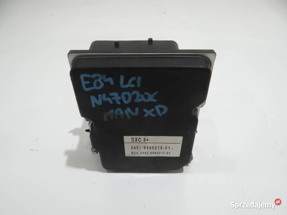 POMPA HAMULCOWA N47 MANUAL 6860216 BMW E84 LCI lubelskie