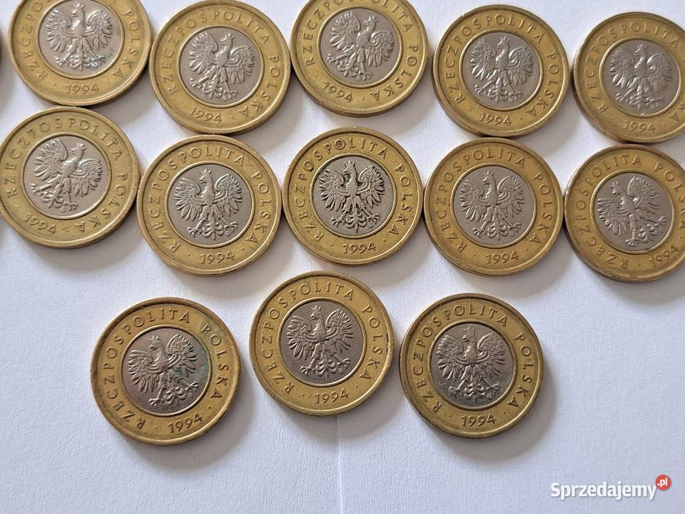 Moneta Kolekcjonerska 2 1994r 13 sztuk Radom