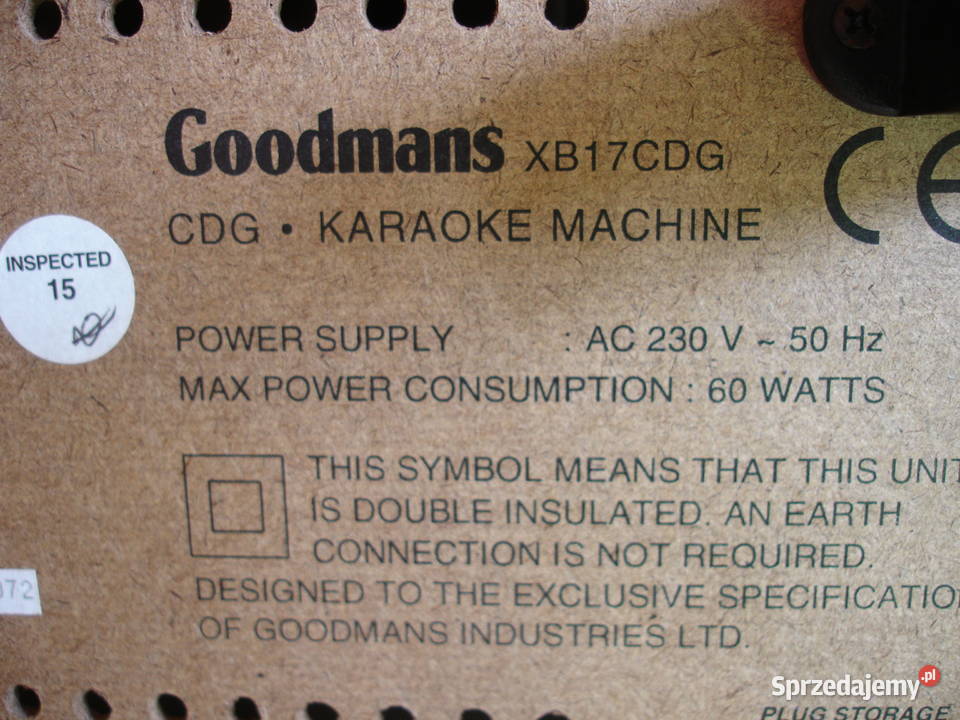 Karaoke System GOODMANS XB17CDG Zielona Góra