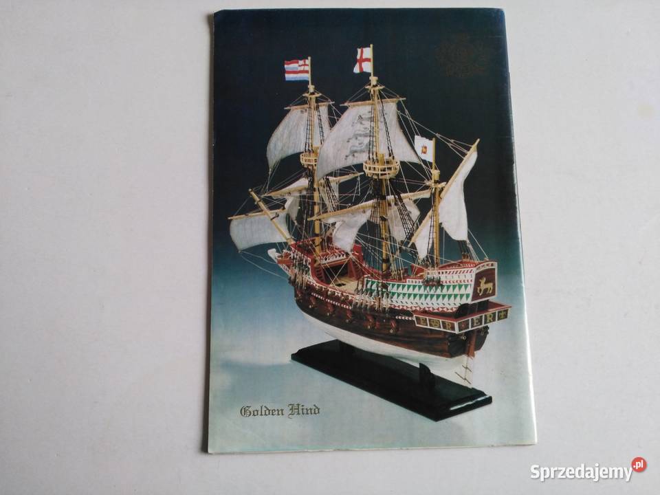Model kartonowy Szkutnik Statek Golden Hind Dąbrowa Górnicza