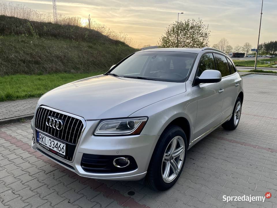 AUDI Q5 20 TFSI Lift HAK Quattro NAVI PANORAMA Rok produkcji 2014 podkarpackie Kolbuszowa