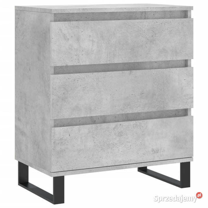 Komoda szarość betonu 60x35x70 materiał mazowieckie