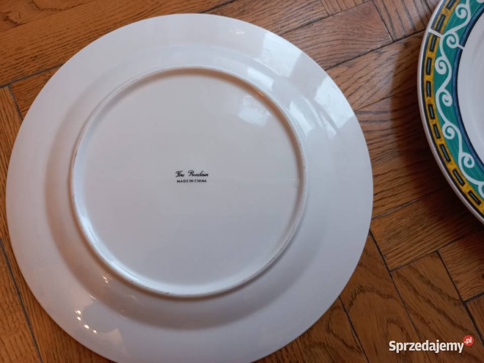 Zabytkowe talerze Chińskie Fine Porcelain Piastów