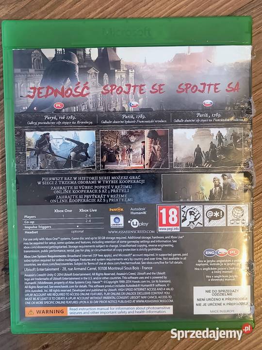 Gra Assassins Creed Unity Pilzno