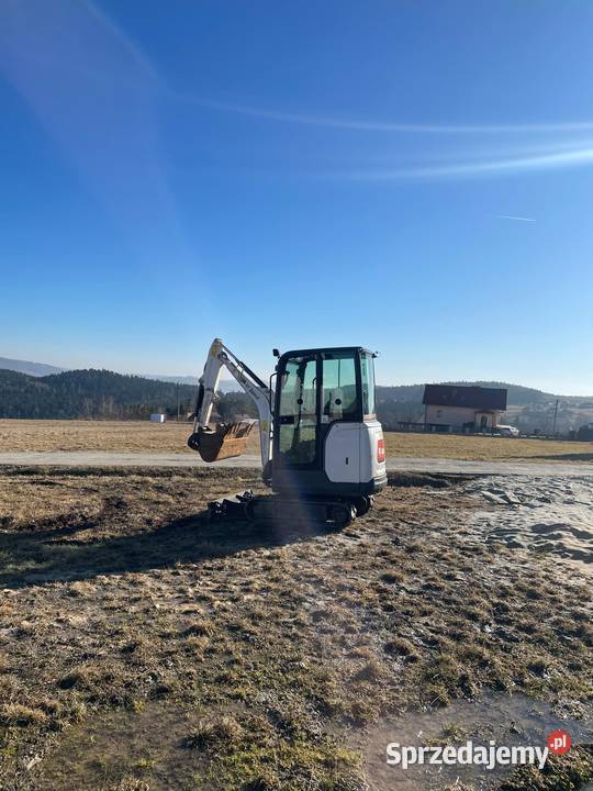 minikoparka BOBCAT E19 ramię long Koparki Nowy Sącz