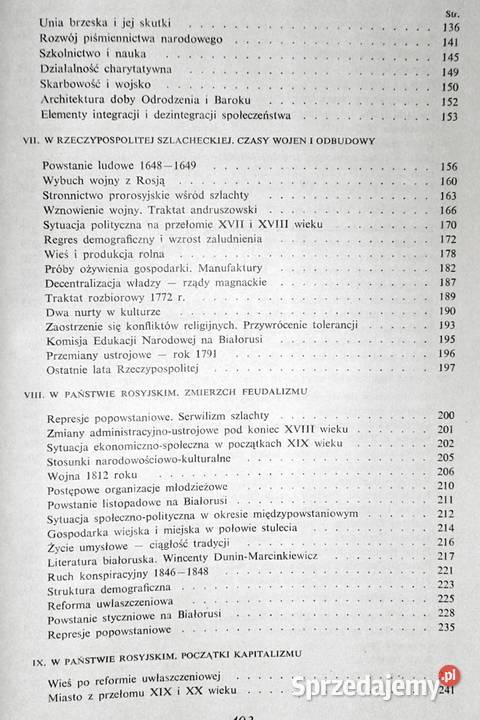 Historia Białorusi Marceli Kosman Kultura i Rozrywka Chełm sprzedam