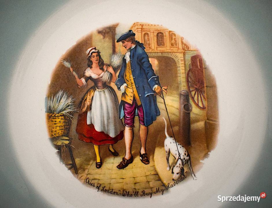 Porcelanowy talerz ozdobny z serii Odgłosy Chełmno