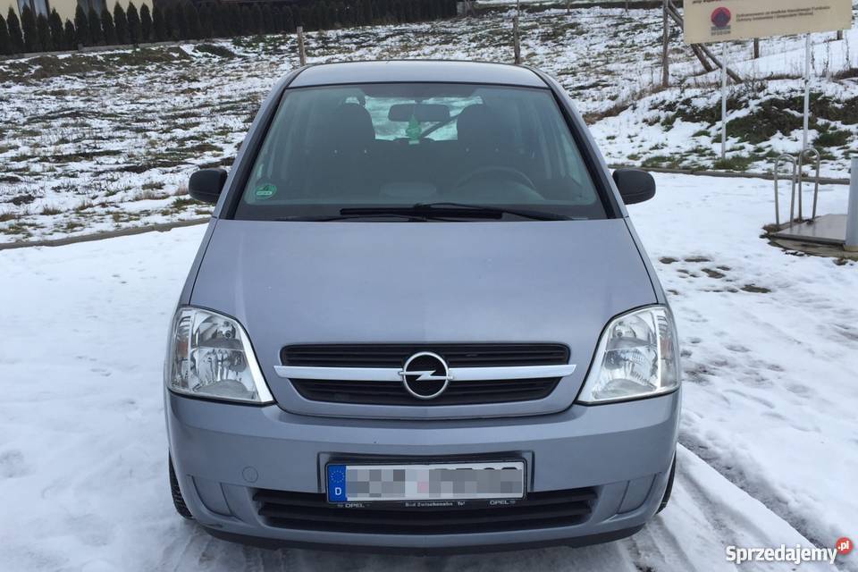Opel Meriva A 16 Benzyna Klimatyzacja Rok produkcji 2003 Gryfino