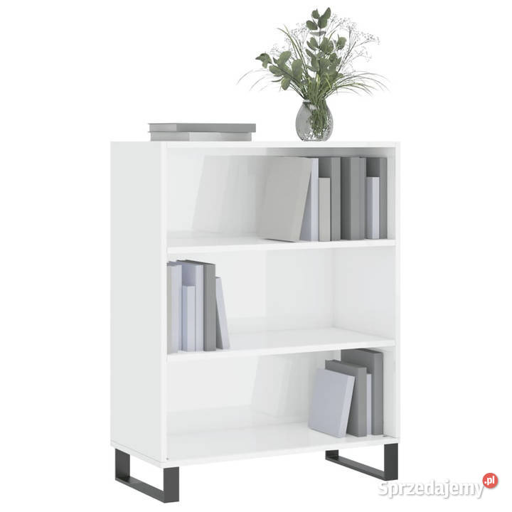 Regał biały połysk 695x325x90 materiał Warszawa