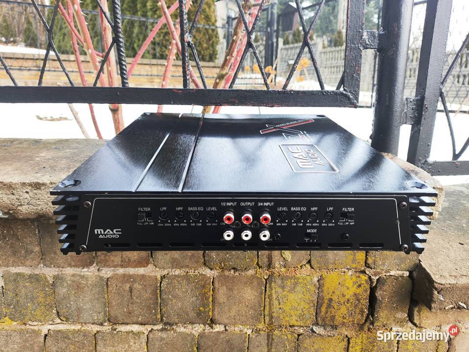 Wzmacniacz samochodowy 4 kanałowy Mac Audio ZX śląskie Niegowonice