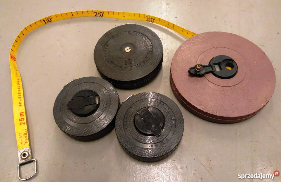 Miara geodezyjna zwijana 10m 15m metalowa Ręczne Warszawa