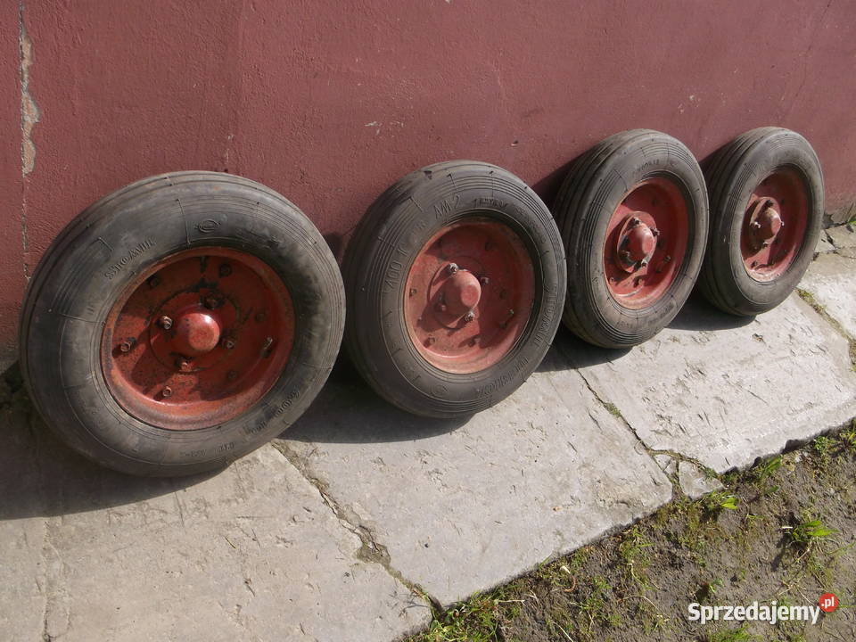 Koła do prasy zgrabiarki wózka przyczepki sam