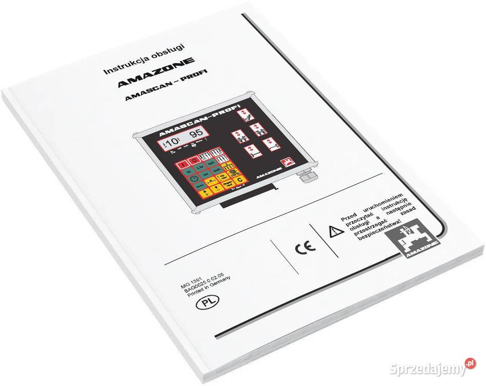 Amazone ED control Instrukcja katalog Pozostałe Szamotuły