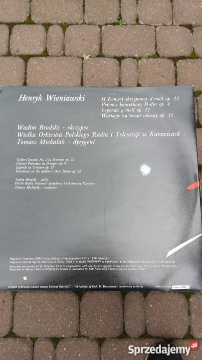 Płyta winylowa Henryk WieniawskiII Koncert Filmy, Muzyka, Gry Warszawa