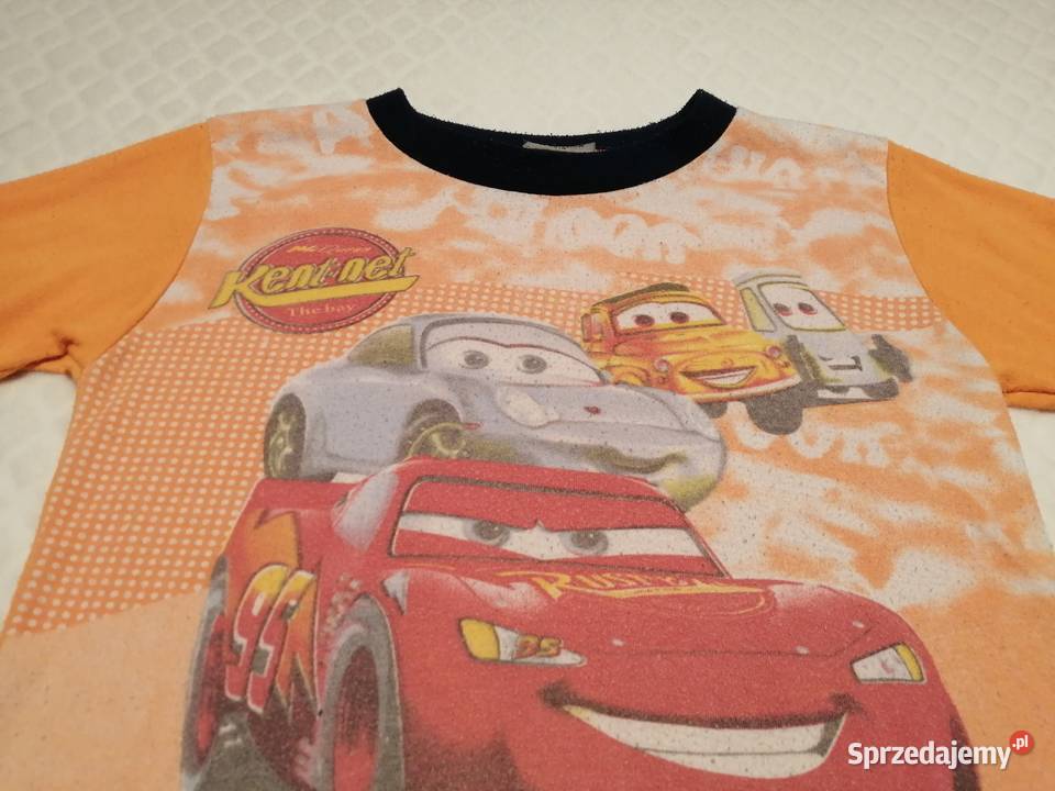 Koszulka długi rękaw do spania 116 Cars Auta Czeladź