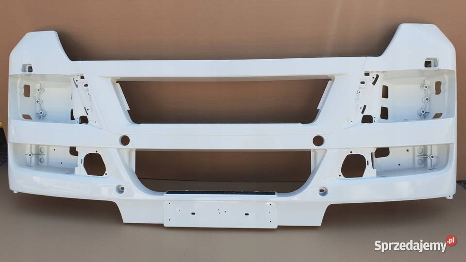 MAN TGX ZDERZAK PRZÓD BIAŁY Bieleń