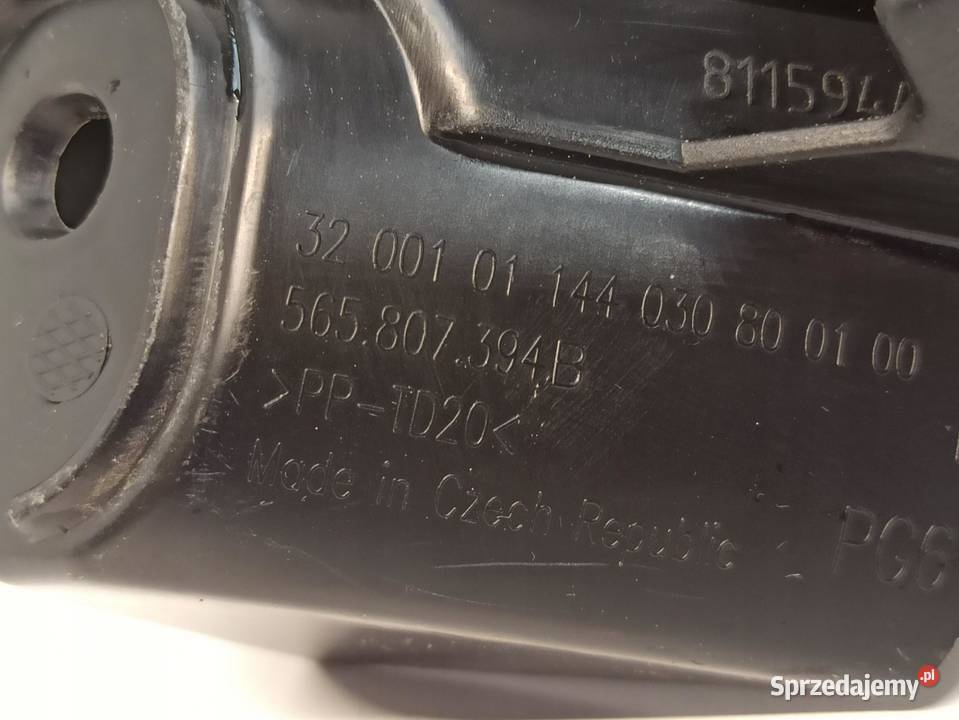 SKODA KODIAQ ŚLIZG ZDERZAKA PRAWY 565807394B Części montażowe