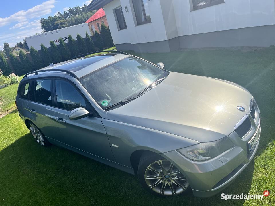 BMW e91 320d Kombi 2005r Diesel silnik M47 163 wspomaganie kierownicy pomorskie Człuchów