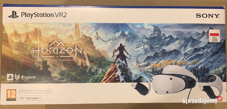 SONY PlayStation VR2 gogle VR do 5 CFIZVR1 2 Sony Playstation Gry komputerowe i konsolowe Warszawa