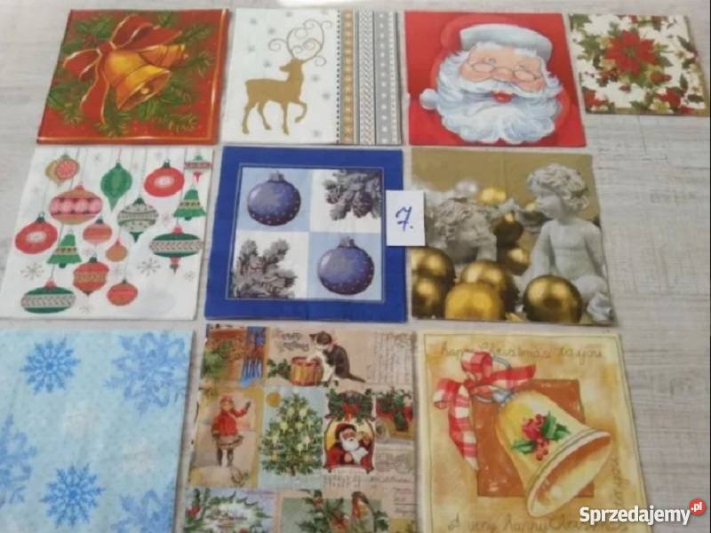 10 3 jesień zima 40 zestawów serwetki do Łódź