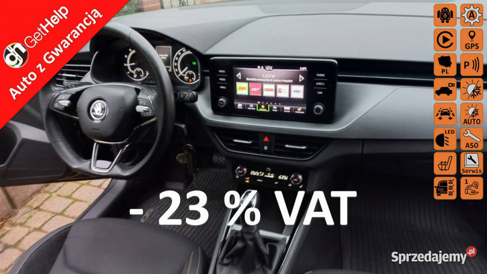 koda Scala 422 Netto FV23 DSG Kamera Cofania światła do jazdy dziennej pomorskie Gdańsk sprzedam