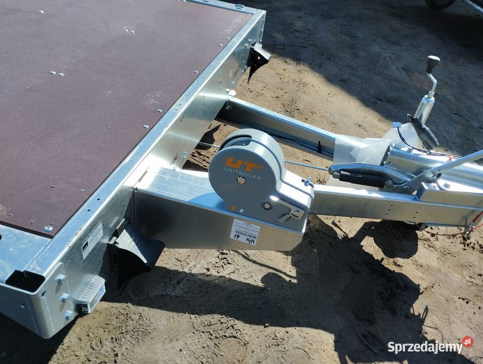 Laweta platforma GT PLATEAU 4502 27T przyczepa lawety Września