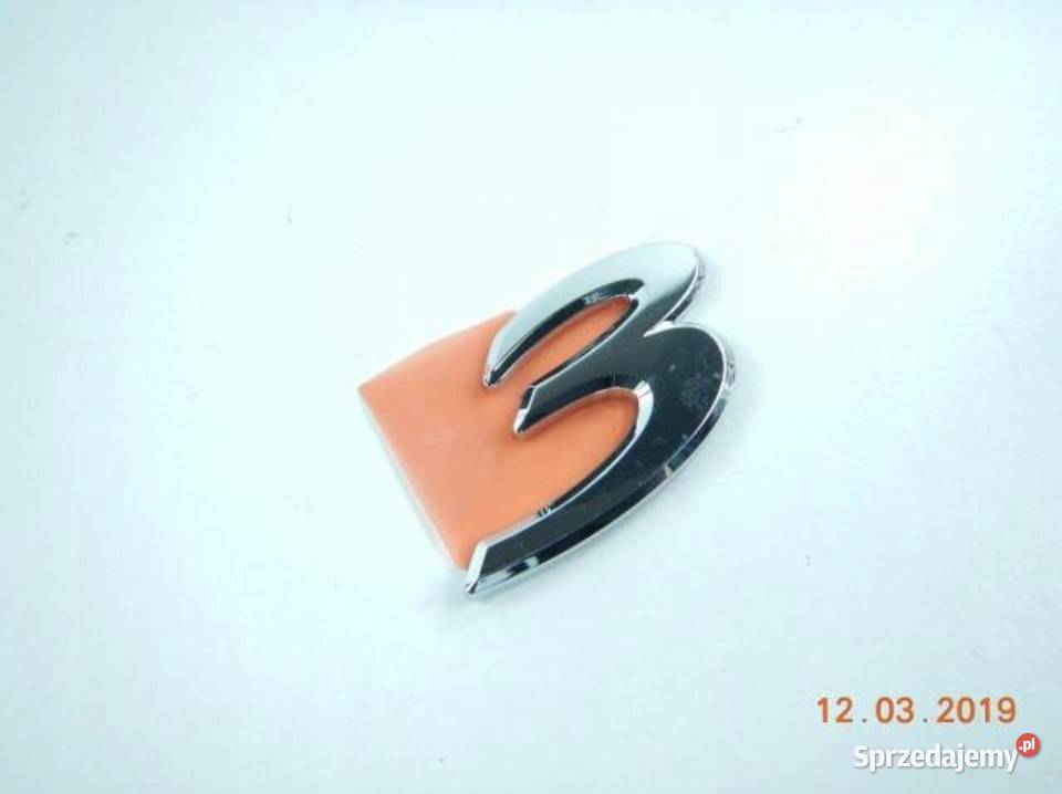 ZNACZEK EMBLEMAT KLAPY MAZDA 3 0409
