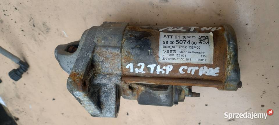 CITROEN PEUGEOT 12 THP rozrusznik 9830507480 Kielce