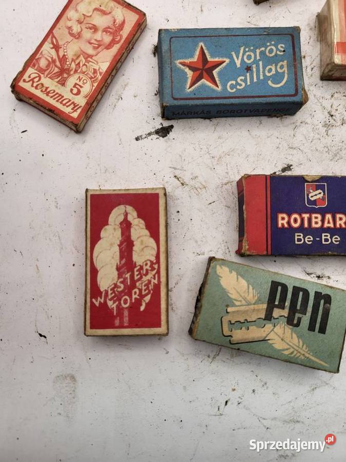 STARE Z EPOKI NOWE I UŻYWANE ŻYLETKI ZESTAW Pozostałe Rybnik