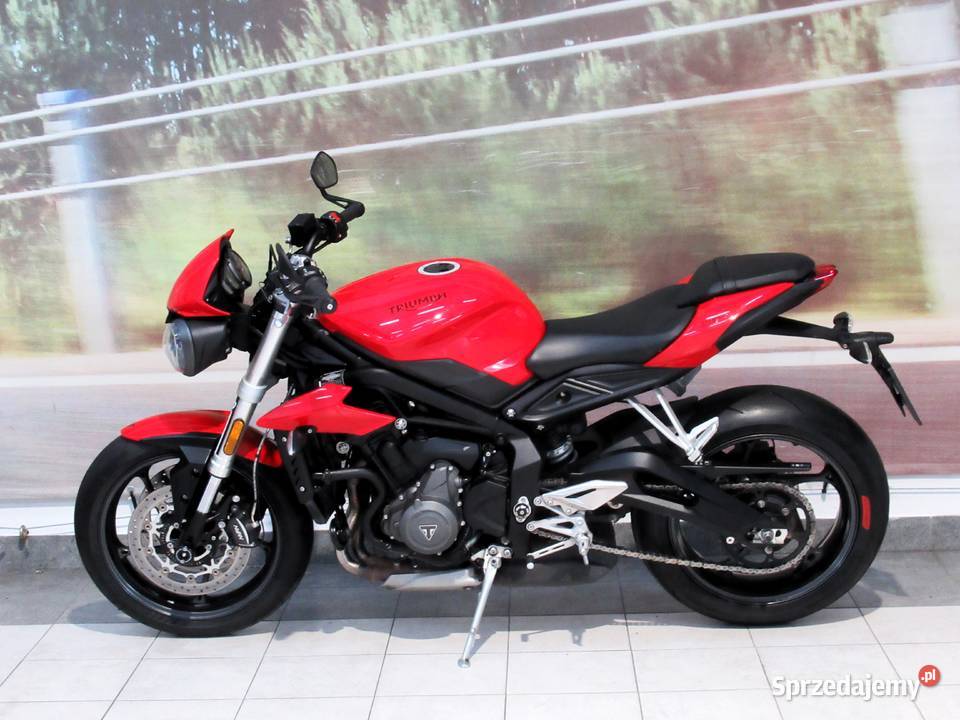 Triumph Street Triple 765 S 1 właściciel serwisy manualna Kutno