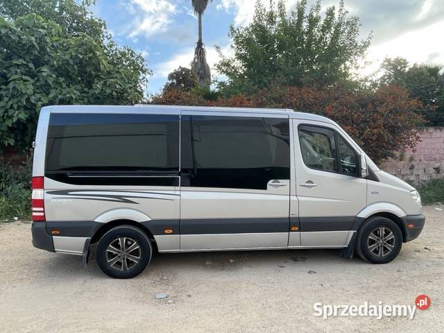 Mercedes Sprinter prawie kamper kujawsko-pomorskie Nakło nad Notecią