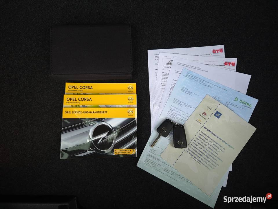 Opel Corsa 14 Active Model 2014 Sprowadzona klimatyzacja Zelów