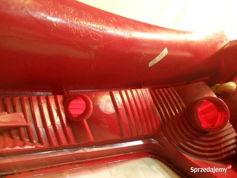 Citroen C4 lampa prawa tylna prawy tył Nowy Tomyśl