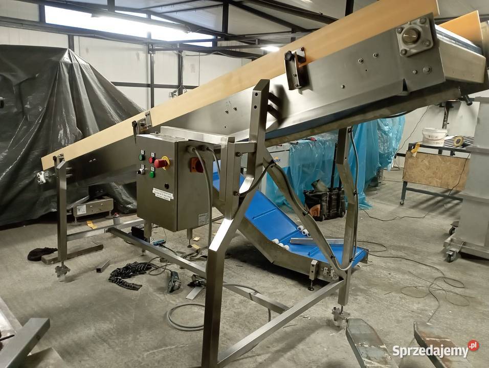 Przenośniki transportery z stali nierdzewnej