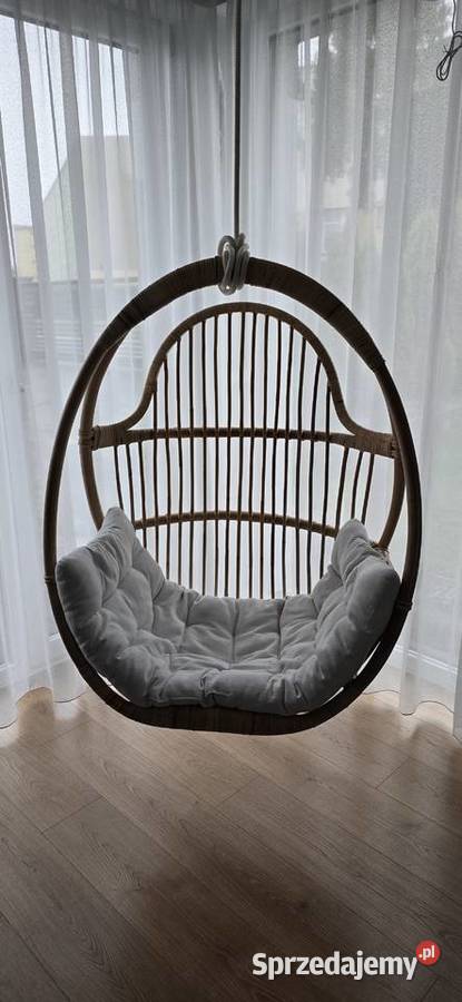 Ratanowy fotel wiszący Lębork