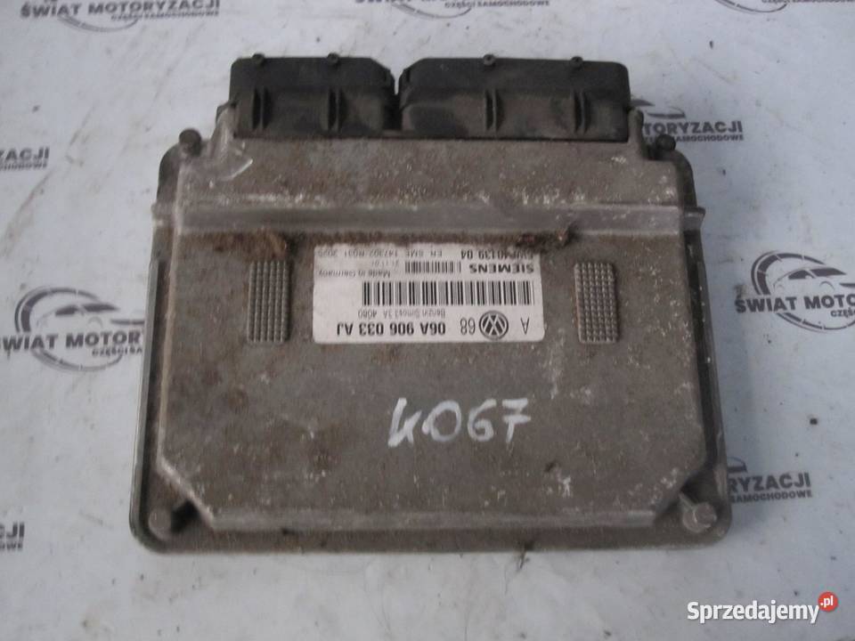 VW GOLF IV 16 komputer sterownik silnika