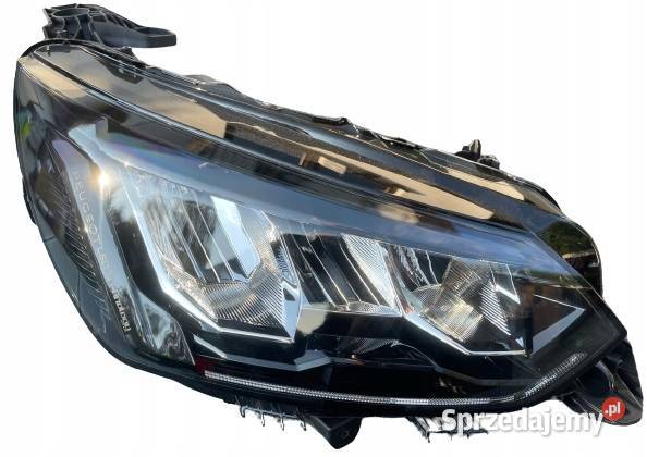 LAMPA PRAWA PRZÓD FULL LED PEUGEOT 208 II osobowe Lampy przednie Motoryzacja Nowy Tomyśl