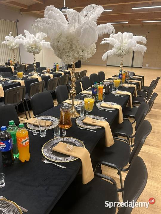 Wynajem obrusy welurowe