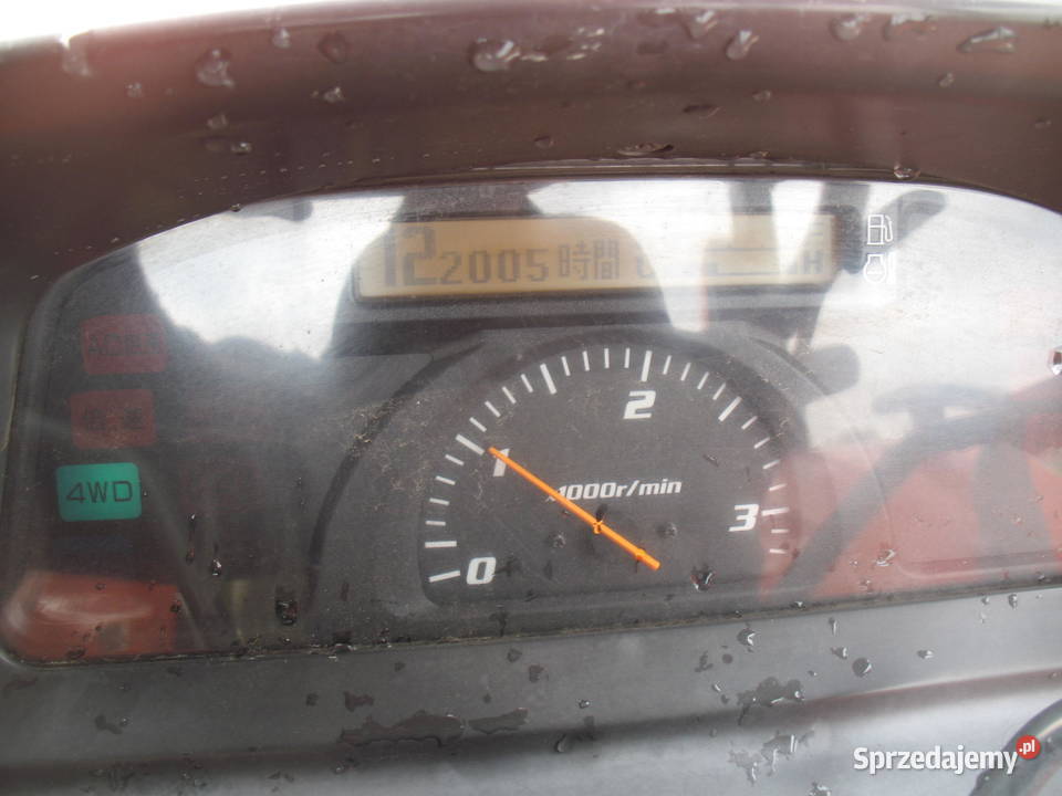 Kubota K seria 4x4 rewers Sadownik ładny zwinny Mroków