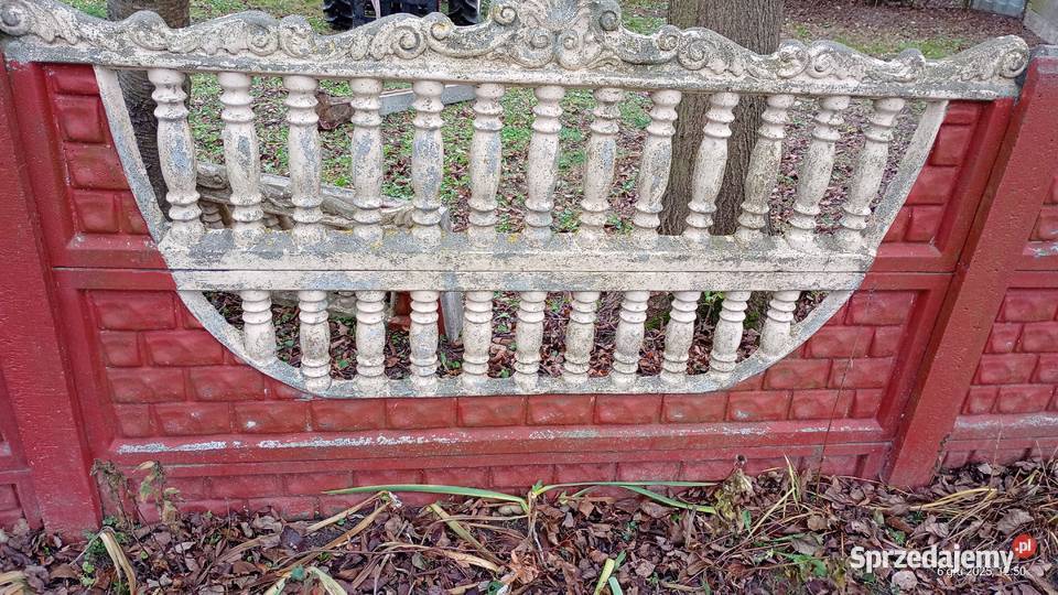 Płot betonowy ogrodzenie 18 metrów panel 2m x