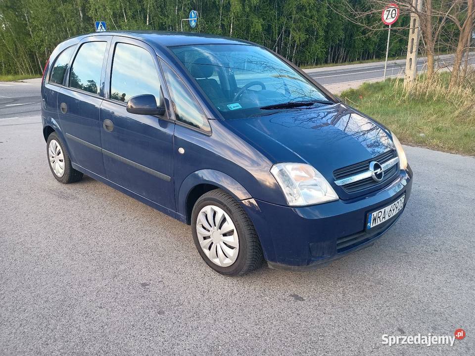 Opel Meriva 16 benzyna 2004r Opel mazowieckie Radom
