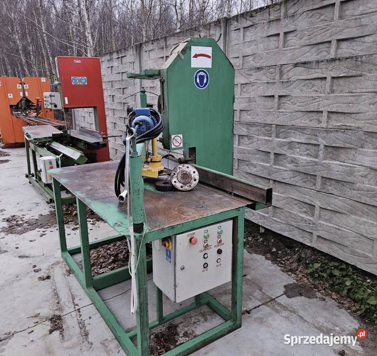 Trak taśmowy pionowy obrzynarka oflisiarka
