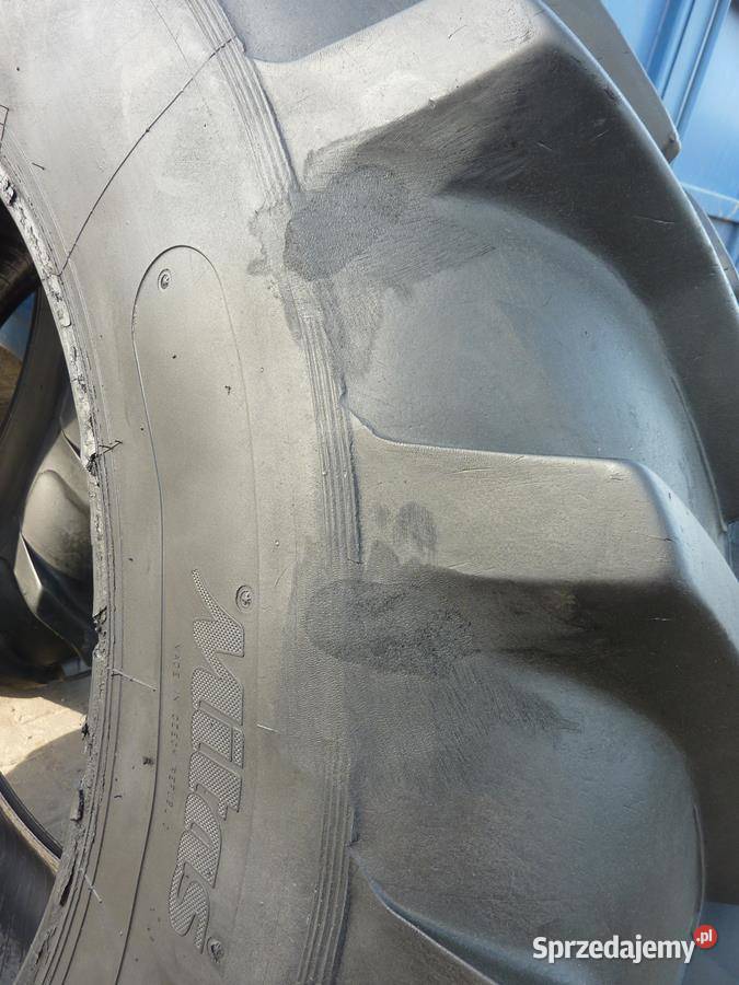 2x Opona używana rolnicza 208R38 MITAS R020 1700 Zaścianki sprzedam