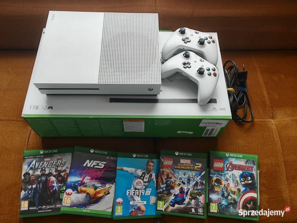 Konsola Xbox One S 1TB Bluray 2 Pady Komplet BOX dolnośląskie