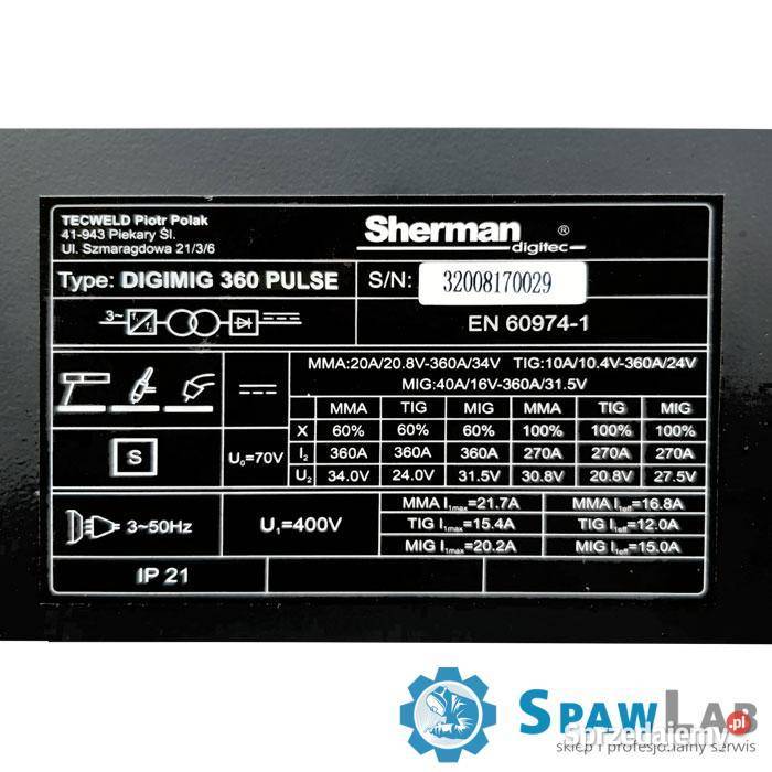 Sherman DIGIMIG 360 Pulse wielkopolskie Krotoszyn
