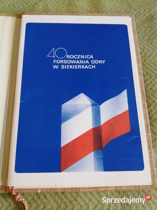Medal 40 lat Powrotu 1985 Zaproszenie Siekierki Szczecin