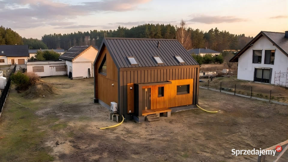 Nowy dom w stanie deweloperskim z działką 861m2
