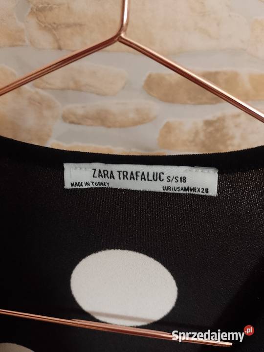 38M ZARA Body bluzksy w groszki z Madrytu bluzka z dekoltem małopolskie Kraków