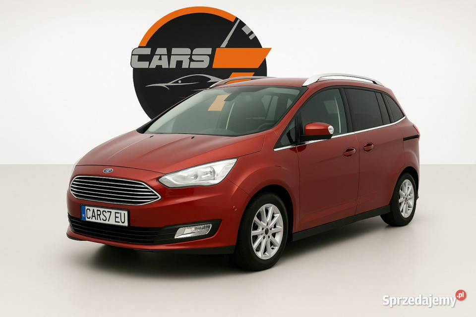 Ford Grand C Benzyna park assist nawigacja Grand C-MAX Szczecin
